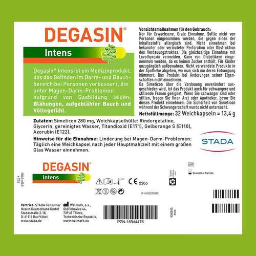 Degasin intens 280 mg Weichkapseln - 2