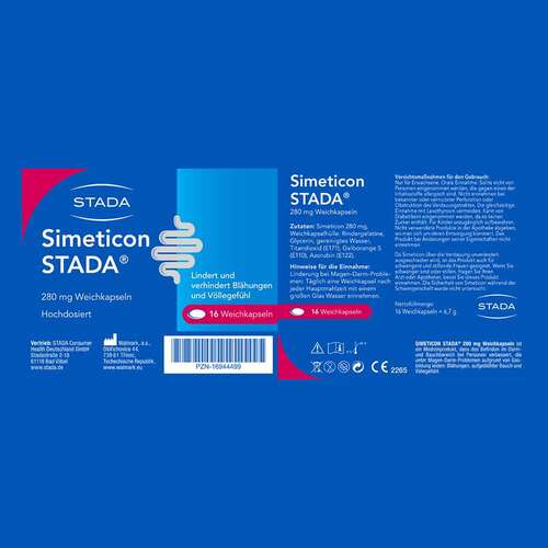 Simeticon Stada 280 mg Weichkapseln - 5