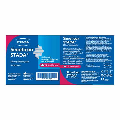 Simeticon Stada 280 mg Weichkapseln - 2