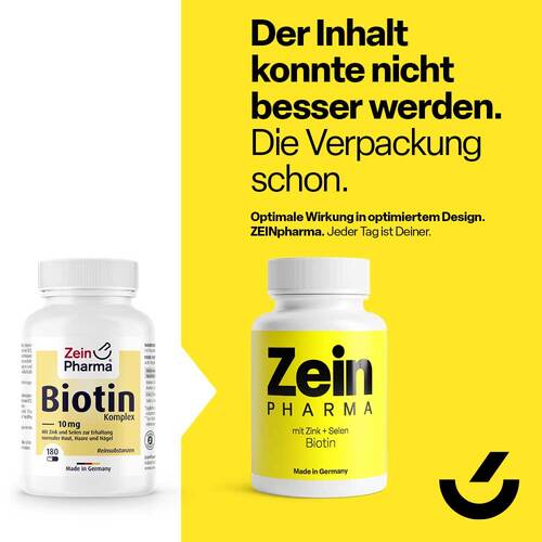 Biotin Komplex 10 mg + Zink+Selen hochdosiert Kapseln  - 3