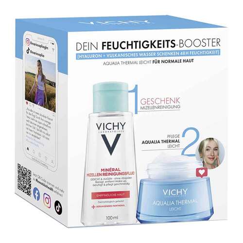 Vichy Aqualia Thermal leicht + PT Mizelle Coffret - 1