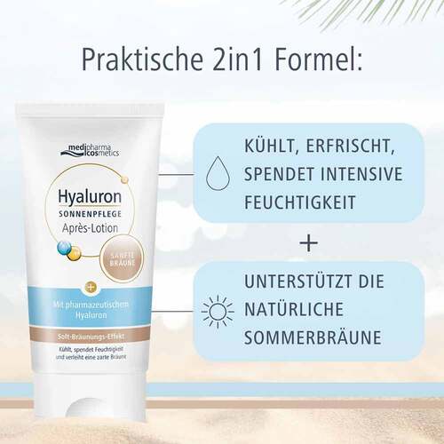 Hyaluron Sonnenpflege Apres Lotion sanfte Br&auml;une - 5