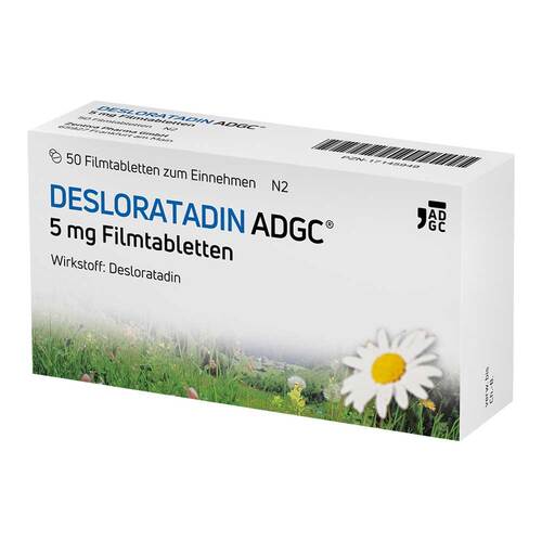 Desloratadin Adgc 5 mg Filmtabletten - 1