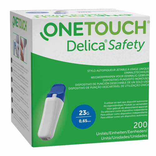 ONE TOUCH Delica Safety Einmalstechhilfe 23 G - 1