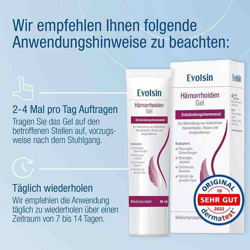 Evolsin H&auml;morrhoiden Gel - 2