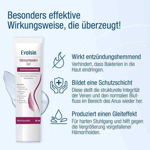 Evolsin H&auml;morrhoiden Gel - 3