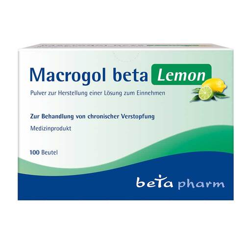 Macrogol beta Lemon Pulver zur Her.e.L&ouml;sung zum Einnehmen - 1