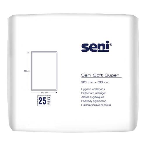 Seni Soft Super Bettschutzunterlage 60x90 cm - 1