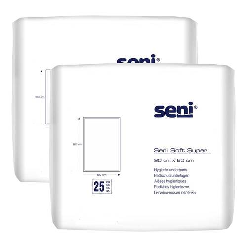 Seni Soft Super Bettschutzunterlage 60x90 cm - 1