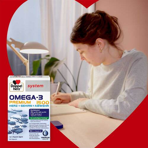 Doppelherz Omega-3 Premium 1500 system Kapseln - 2