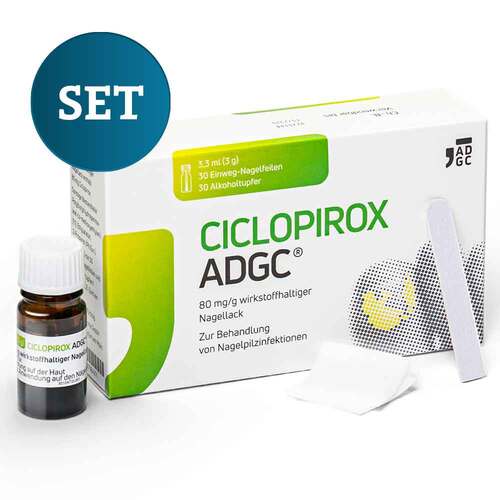 Ciclopirox Adgc 80 mg / g wirkstoffhalt.Nagellack - 2