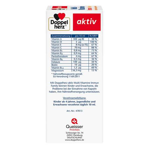 DOPPELHERZ Multi-Vitamine Immun Family fl&uuml;ssig - 2