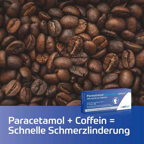 Paracetamol plus Coffein axicur 350 mg / 50 mg Tabletten  - 2