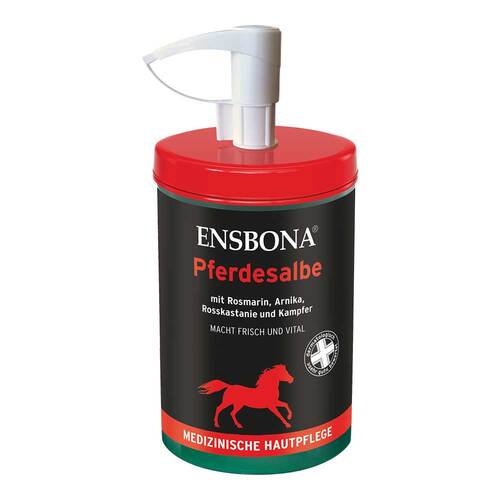 Pferdesalbe classic Ensbona mit Pumpspender - 1