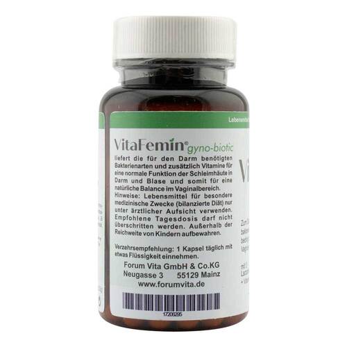 Vita Femin gyno-biotic magensaftresistente Kapseln - 2