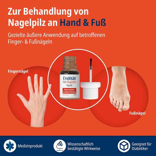 Evolsin Anti-Nagelpilz liquid - 2