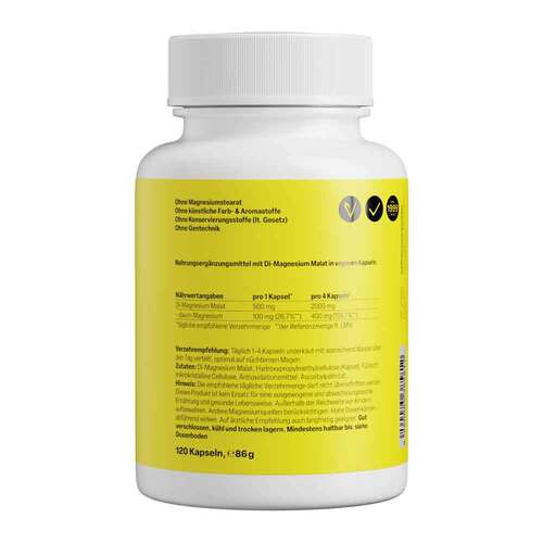 Zeinpharma Di-Magnesium Malat 100 mg Kapseln - 2