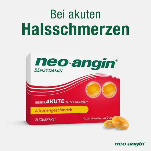 Neo-Angin Benzydamin akute Halsschmerzen Zitrone - 5