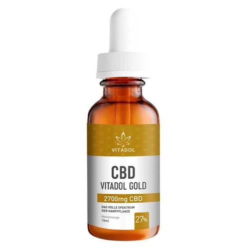 CBD 27% Bio Hanfextrakt &Ouml;l Vitadol gold - 2