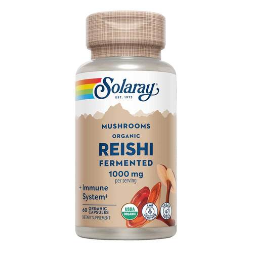 Reishi Fermentiert Solaray Kapseln - 1