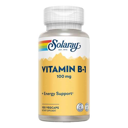Vitamin B1 100 mg Solaray Kapseln - 1