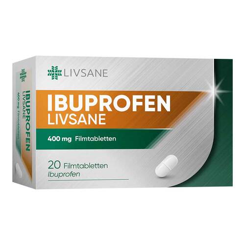 Ibuprofen Livsane 400 mg Filmtabletten - 1
