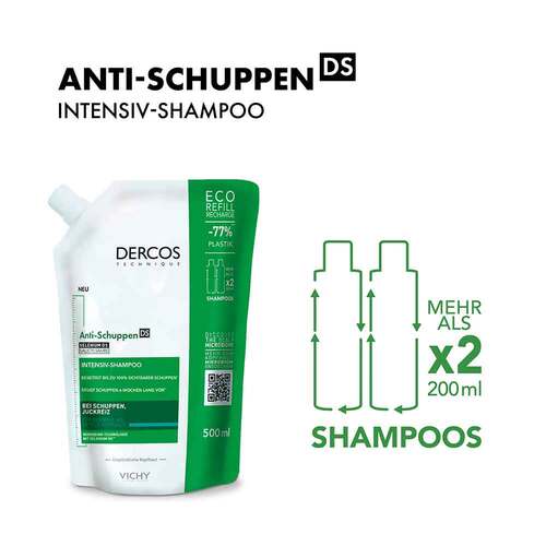 VICHY DERCOS Anti-Schuppen Shampoo fett.Kopfh.NF - 7