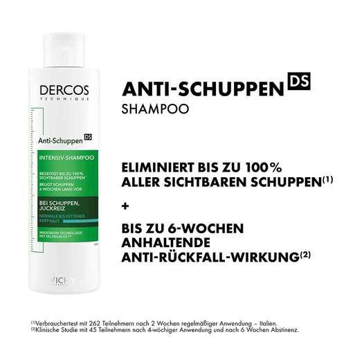 VICHY DERCOS Anti-Schuppen Shampoo fett.Kopfh.NF - 8