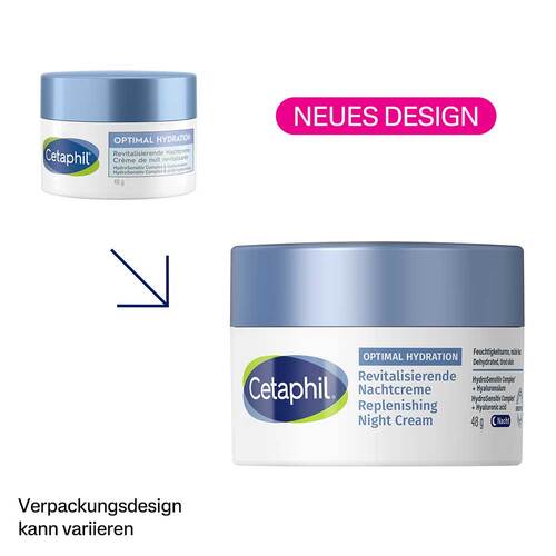Cetaphil Optimal Hydration revitalisier.Nachtcreme - 2