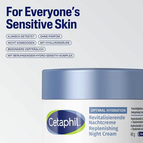 Cetaphil Optimal Hydration revitalisier.Nachtcreme - 5