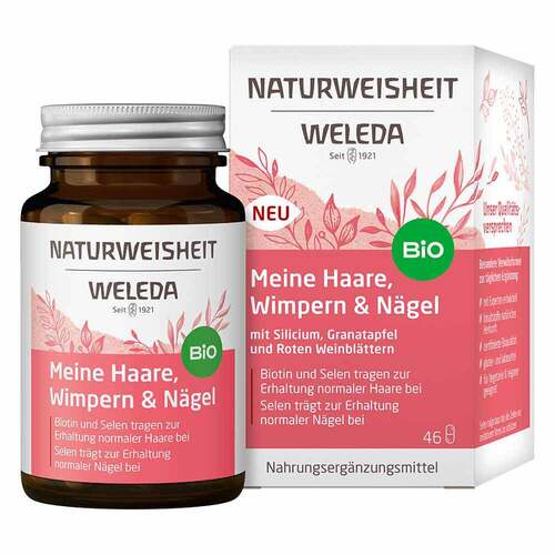 Weleda Naturweisheit Meine Haare Wimpern&N&auml;gel Kps - 1