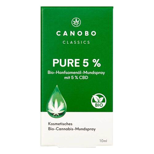 CANOBO Pure 5% Bio CBD Mundspray - 3