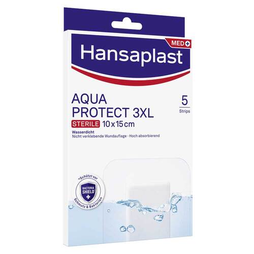 Hansaplast Aqua Protect Wundverband steril 10x15 cm - 1