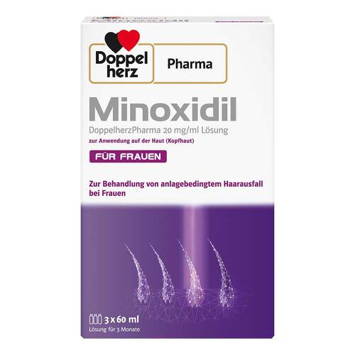 Minoxidil DoppelherzPhar.20mg / ml L&ouml;sung Anw.Haut Frau - 1