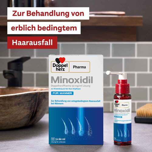 Minoxidil DoppelherzPhar.50mg / ml L&ouml;sung Anw.Haut Mann - 2