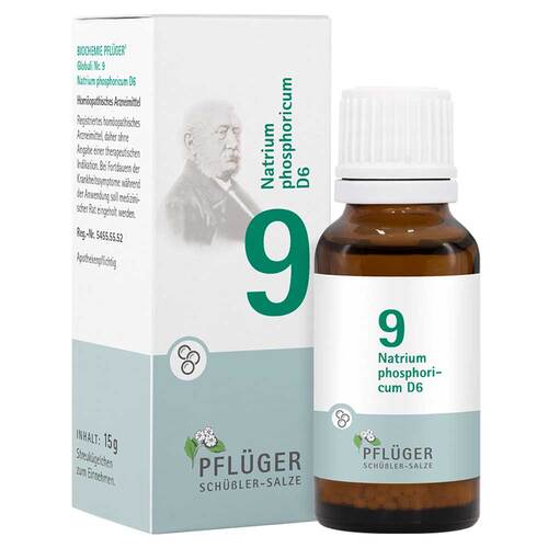 Biochemie Pfl&uuml;ger 9 Natrium phosphoricum D 6 Globuli  - 1
