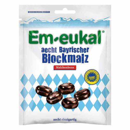 EM-Eukal Bonbons aecht Bayrischer Blockmalz gegen Azh - 1
