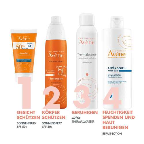 Avene Sonnenfluid Spf 50 +  - 5