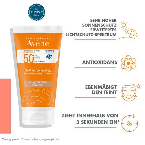 Avene Sonnenfluid Spf 50 + get&ouml;nt - 2