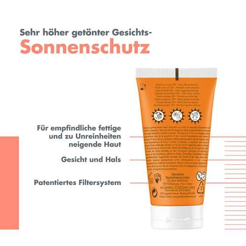 Avene Cleanance Sonnenfluid Spf 50 + get&ouml;nt - 3