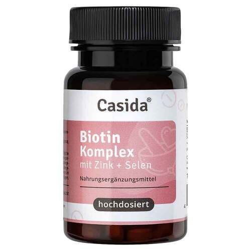 Biotin Komplex 10 mg hochdosiert + Zink+Selen Tabletten  - 1