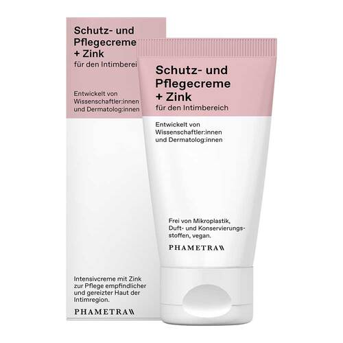 Intim Schutz- und Pflegecreme + Zink - 1