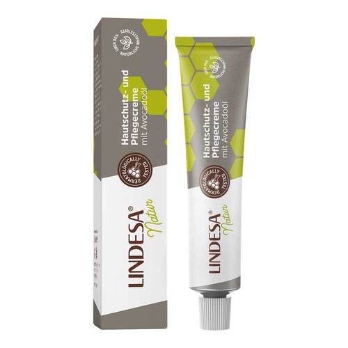 LINDESA Natur Hautschutz- und Pflegecreme - 1