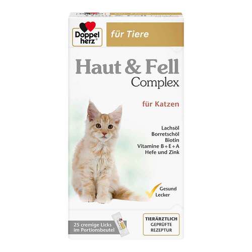 Doppelherz f&uuml;r Tiere Haut&Fell Compl.Port.B.f&uuml;r Kat. - 1