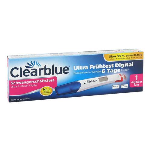 Clearblue Schwangerschaftst.Ultra Fr&uuml;htest digital - 1