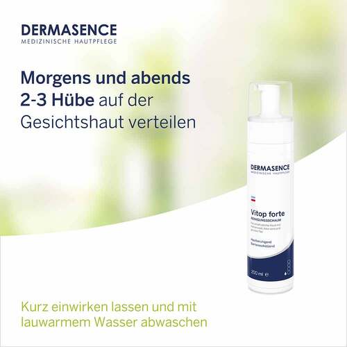 Dermasence Vitop forte Reinigungsschaum - 4