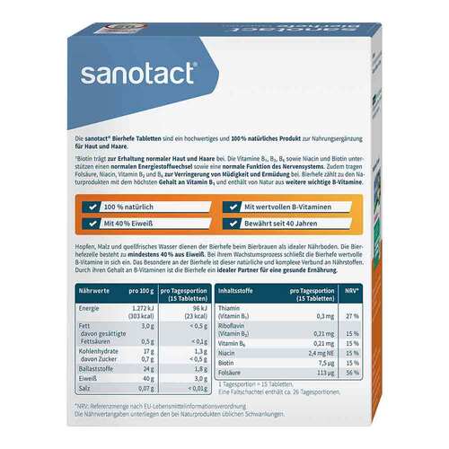 Sanotact Bierhefe Tabletten - 2