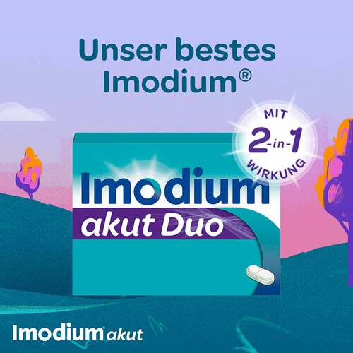 Imodium akut Duo 2 mg / 125 mg Tabletten - 2