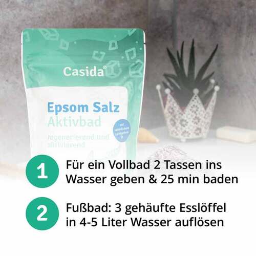 EPSOM Salz Aktivbad mit Eukalyptus - 2