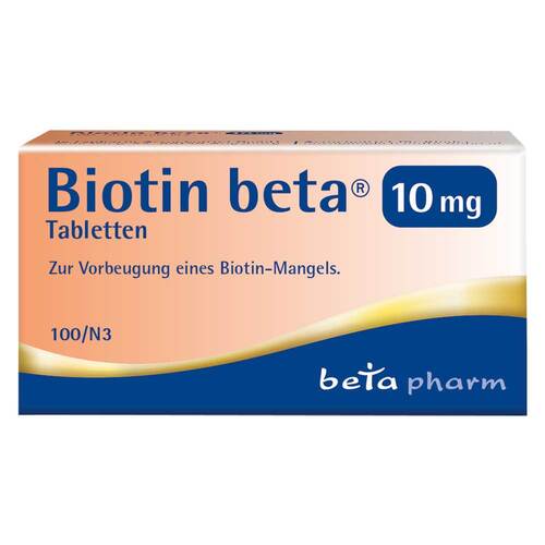 Biotin Beta 10 mg Tabletten - 1